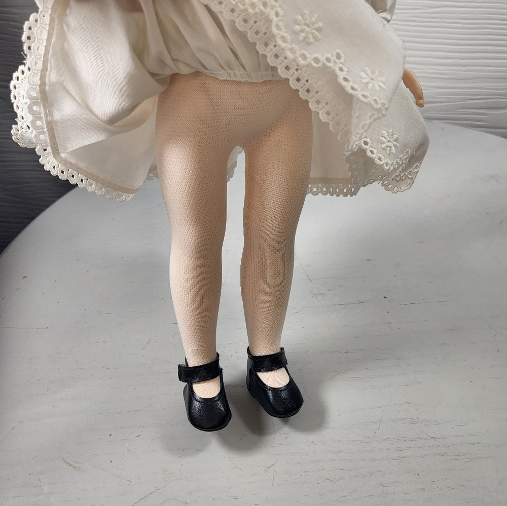 Vintage Mid-century 1966 Effanbee Chipper Doll 14.5 Inch Red Hair Sleepy eyes - Picture 8 of 9